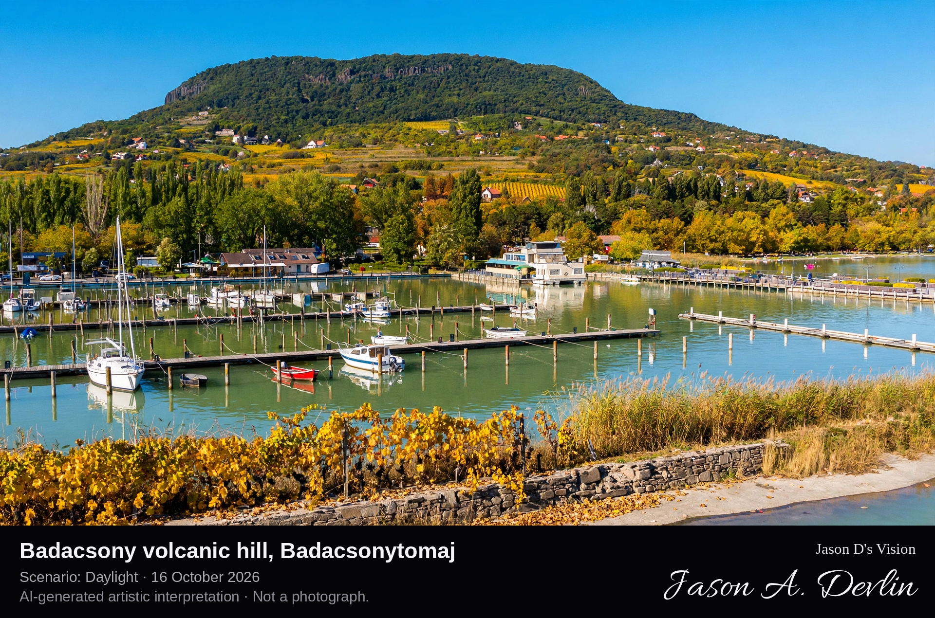 Badacsony volcanic hill, Badacsonytomaj