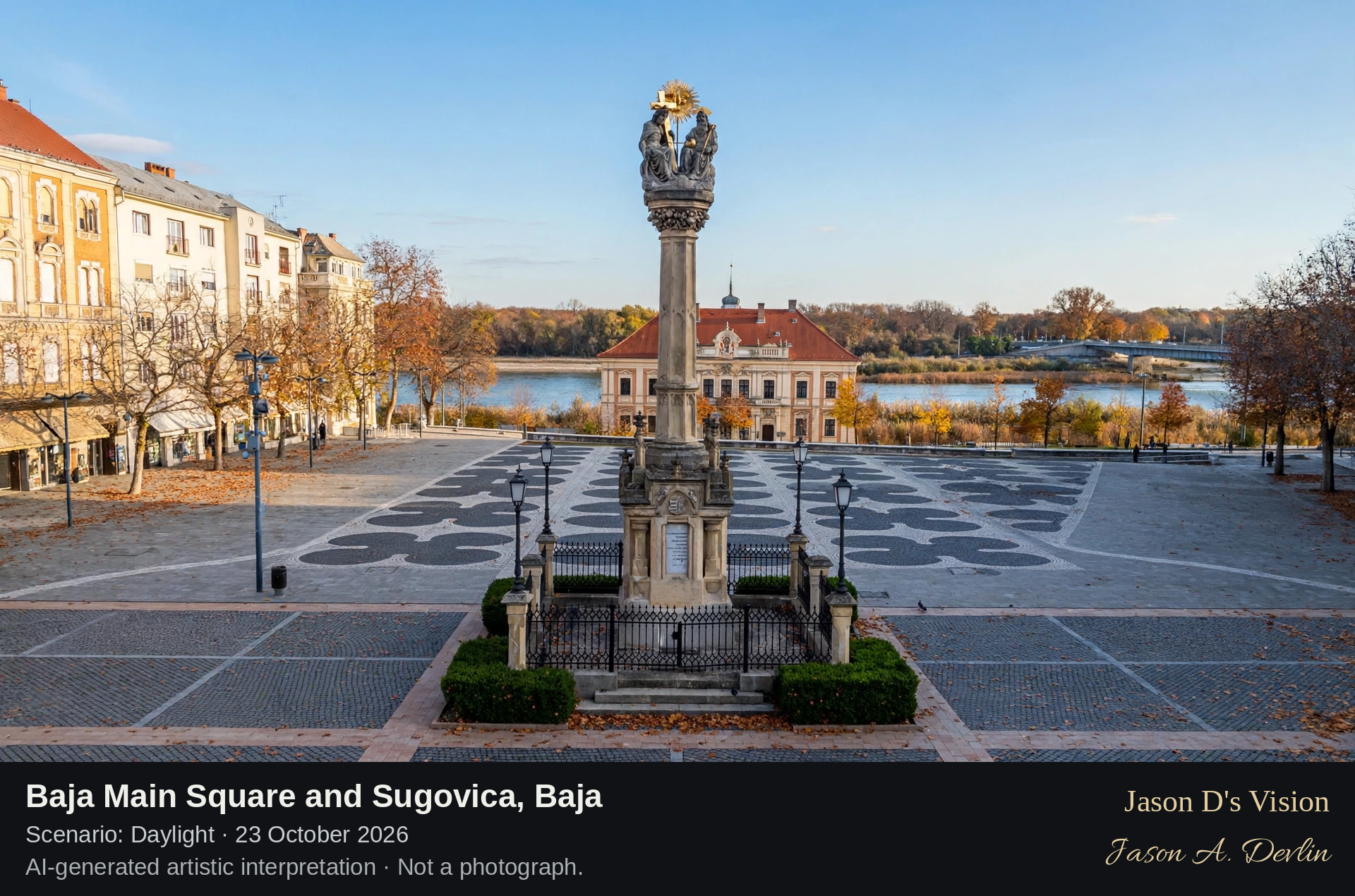 Baja Main Square and Sugovica, Baja