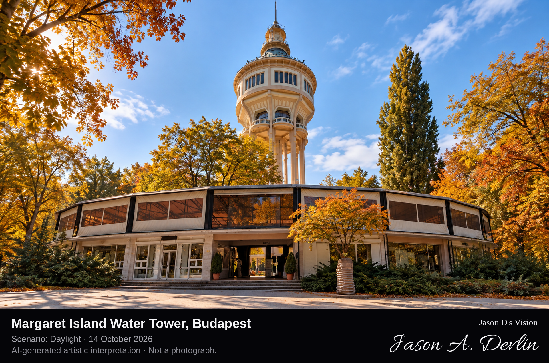 Margaret Island Water Tower, Budapest