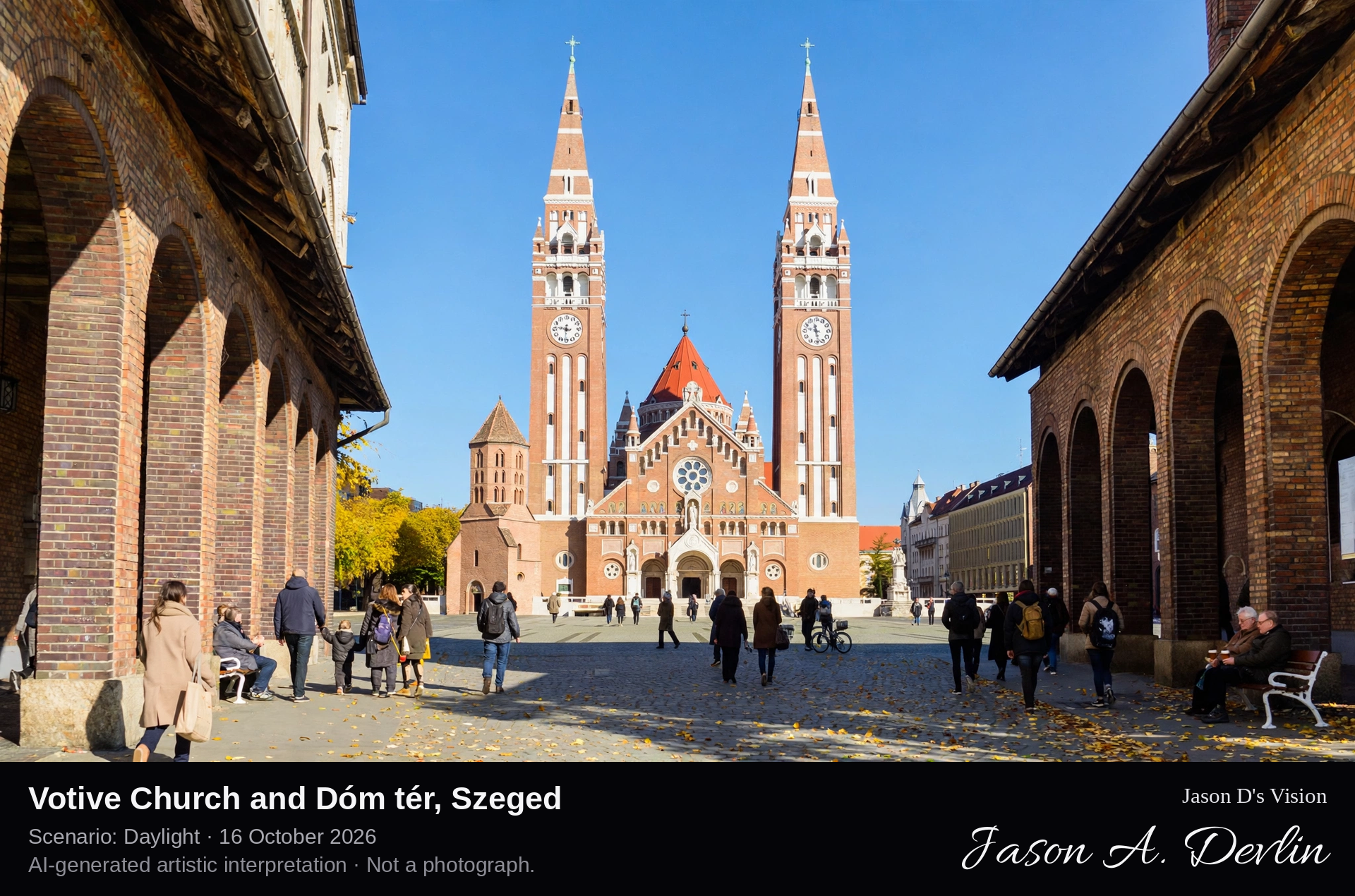 Votive Church and Dóm tér, Szeged