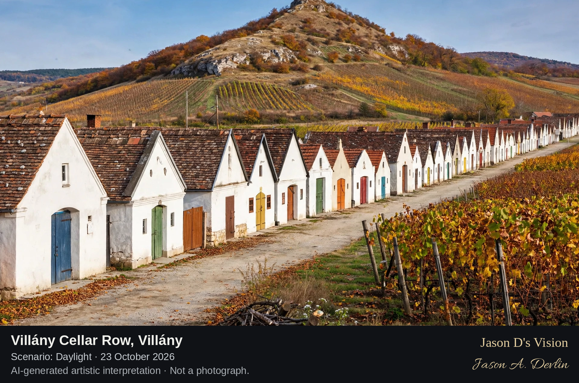 Villány Cellar Row, Villány